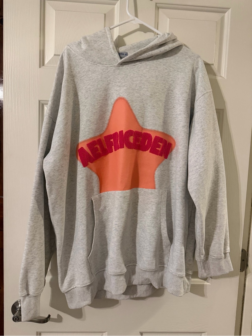 AELFRIC EDEN VINTAGE EMBROIDERY EDEN STAR V303 HOODIE - size XL